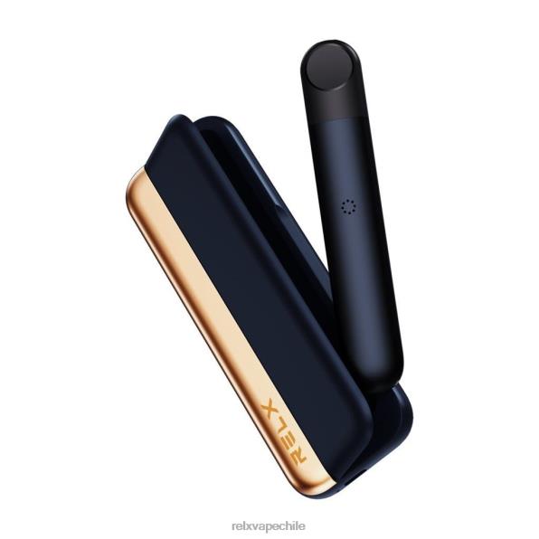 RELX Cigarrillo Electronico - azul oscuro RELX Infinity estuche de carga 6RBL258