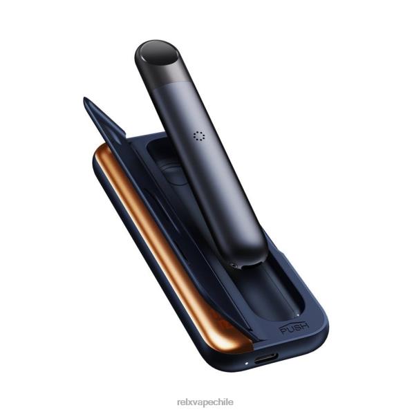 RELX Cigarrillo Electronico - azul oscuro RELX Infinity estuche de carga 6RBL258