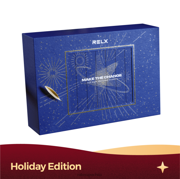 RELX Vape Chile - infinito negro + hielo de sandía RELX caja de regalo de año nuevo 6RBL262