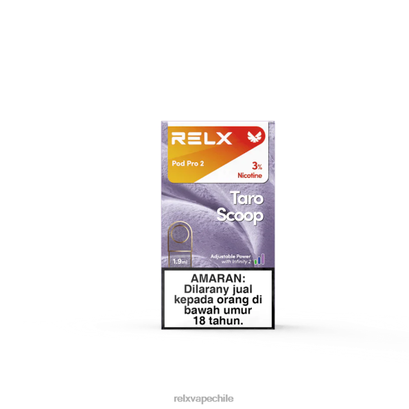 RELX Cigarrillo Electronico - cucharada de taro RELX pod pro 2 - 3 cápsulas 6RBL2108