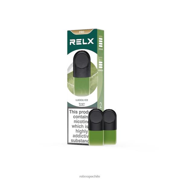 RELX Cigarrillo Electronico - hielo ludou RELX vaina pro - 2 vainas 6RBL217