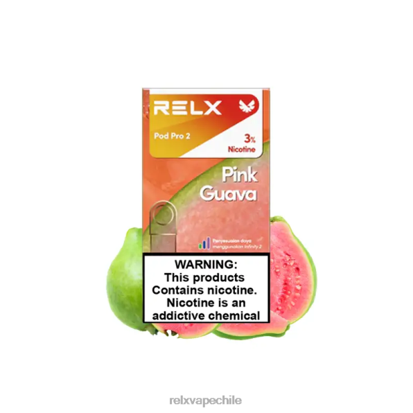RELX Tiendas - guayaba rosa RELX pod pro 2 - 3 cápsulas 6RBL2106