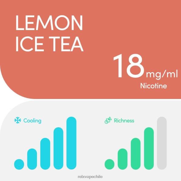 RELX Vape Precio - té helado de limón RELX vaina pro - 2 vainas 6RBL212