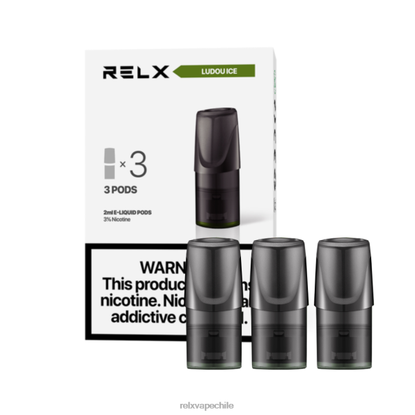 RELX Cigarrillo Electronico - frijol verde hielo ludou RELX Classic vainas 6RBL2128