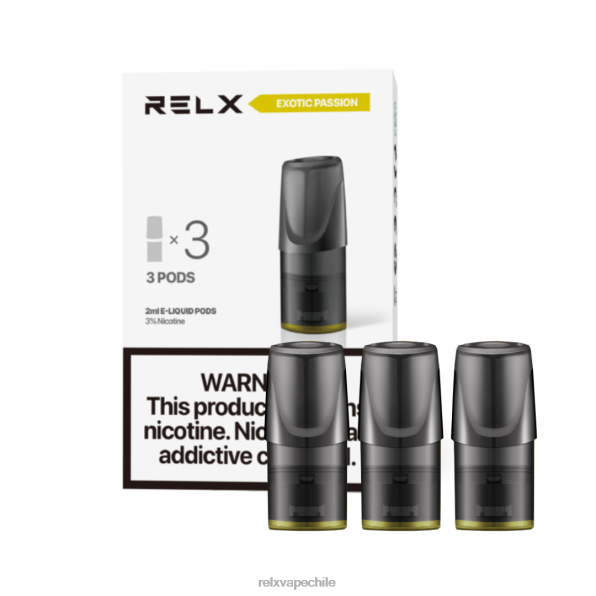 RELX Vape Mercado Libre - exótico maracuyá-maracuyá-fresco rojo RELX Classic vainas 6RBL2124