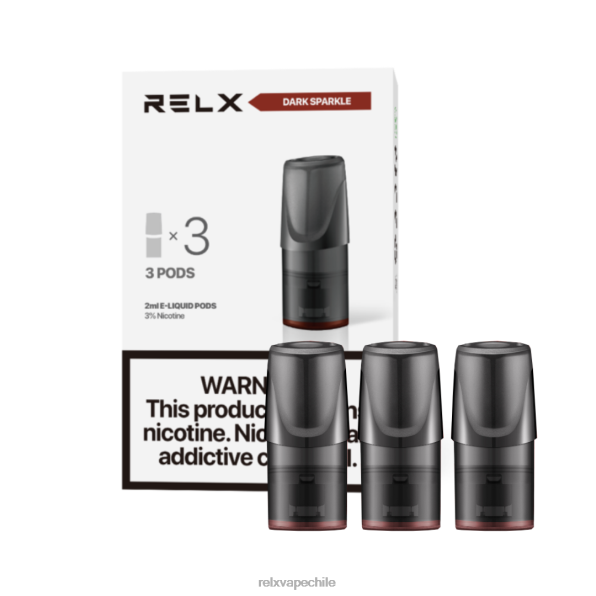 RELX Vape Precio - cola con brillo oscuro RELX Classic vainas 6RBL2123