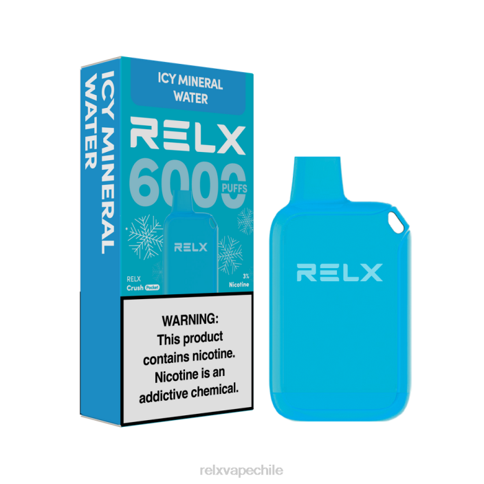 RELX Crush Pocket 6000 helado agua mineral helada XVVN23 - Relx Tiendas