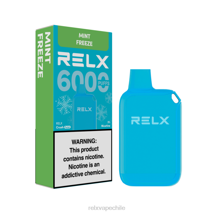 RELX Crush Pocket 6000 helado congelación de menta XVVN12 - Relx Vape Mercado Libre