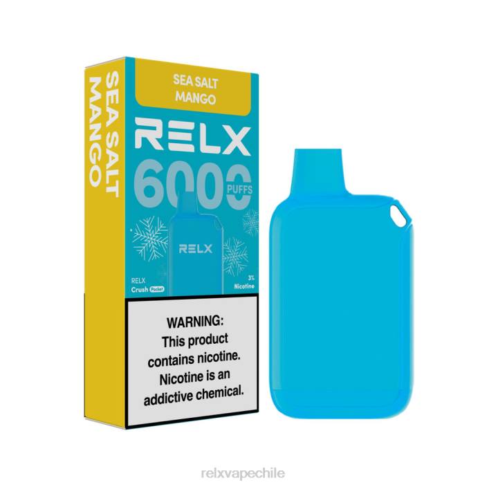 RELX Crush Pocket 6000 helado mango con sal marina XVVN13 - Relx Sabores Comprar