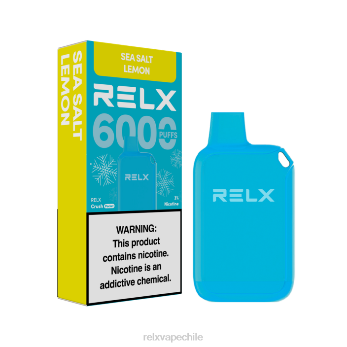 RELX Crush Pocket 6000 helado sal marina limón XVVN11 - Relx Vape Precio