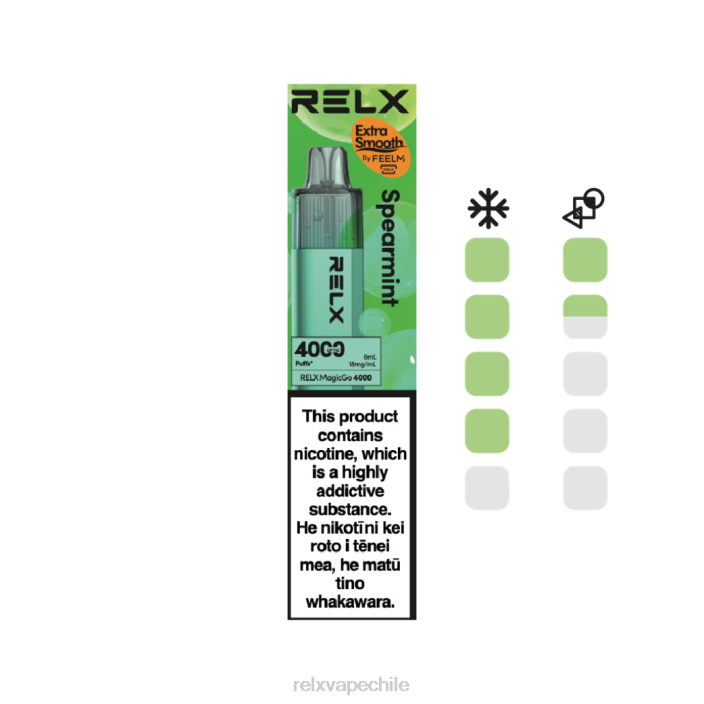 RELX MagicGo 4000 vaporizadores desechables menta verde XVVN3 - Relx Vape Mercado Libre