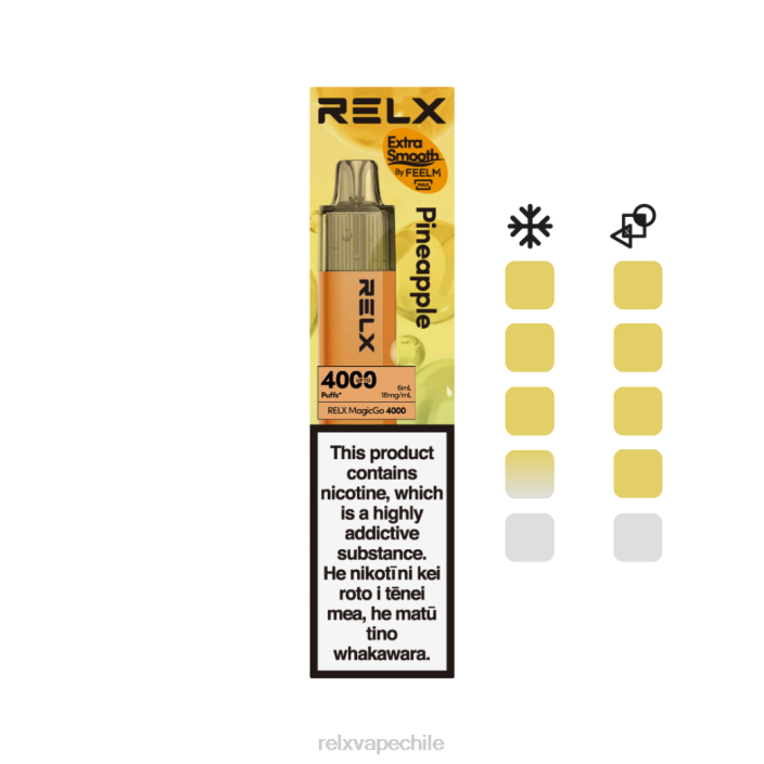 RELX MagicGo 4000 vaporizadores desechables piña XVVN1 - Relx Vape Chile