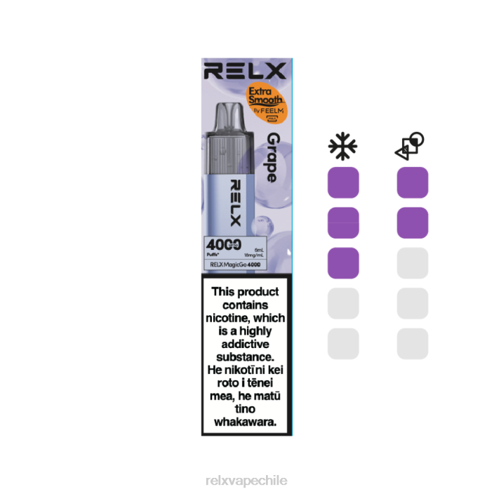 RELX MagicGo 4000 vaporizadores desechables uva XVVN6 - Relx Comprar