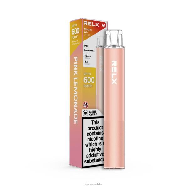 RELX Vape Mercado Libre - limonada rosa RELX MagicGo ga600 6RBL244