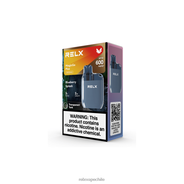 RELX Vape Precio - chapoteo de arándanos RELX MagicGo más sa600 6RBL253