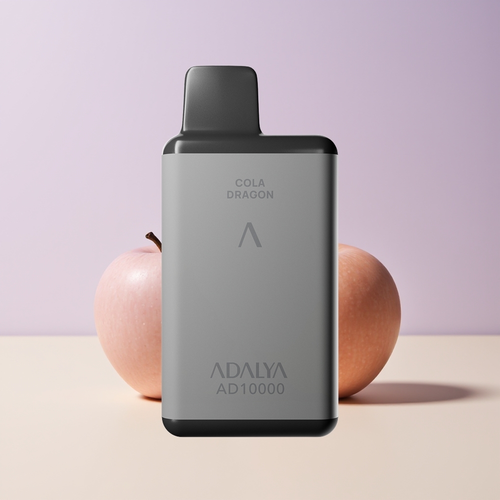 Adalya AD 10000 Puffs Dos Manzanas Gris Espacial Chile Por Mayor