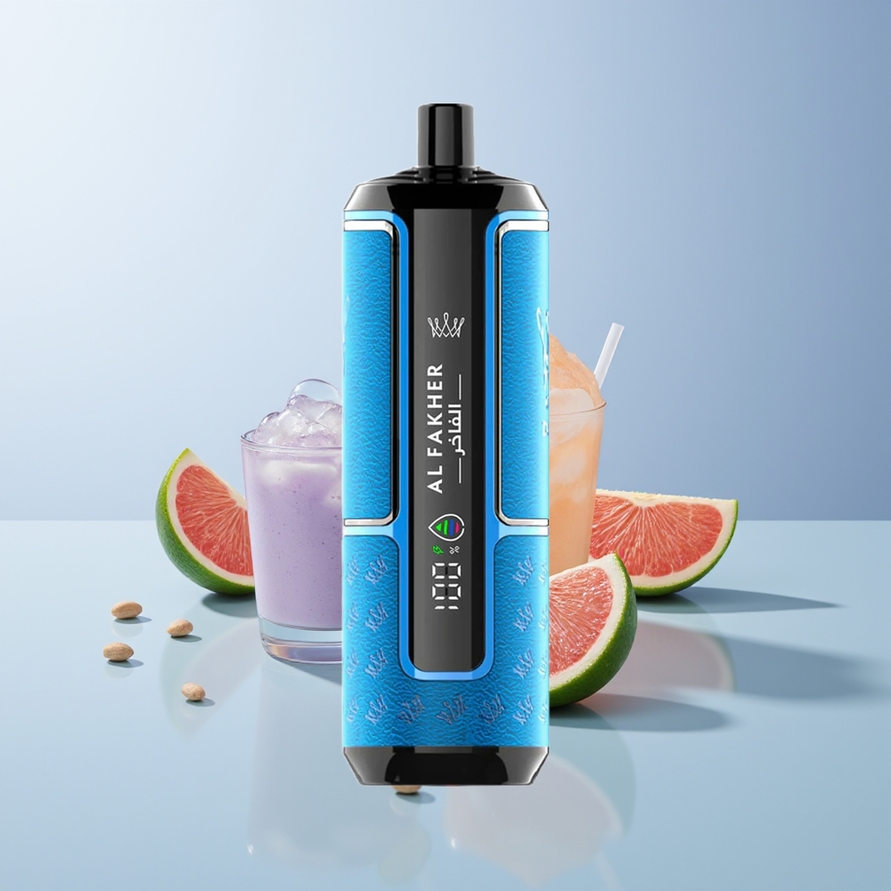 Al Fakher Crown Bar 15K Hipermax Desechable Vape Kit Océano Azul Chile Por Mayor