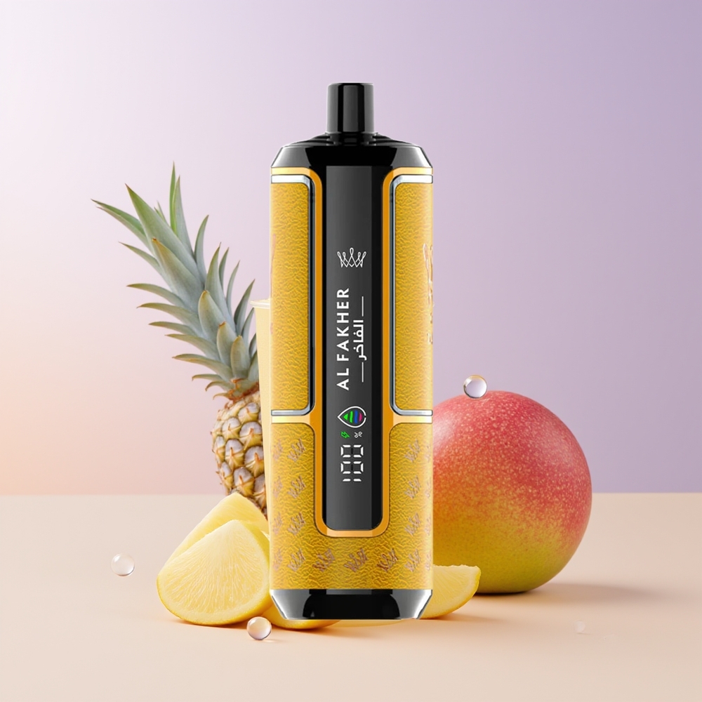 Al Fakher Crown Bar 15K Mango Piña Compacto Chile Por Mayor