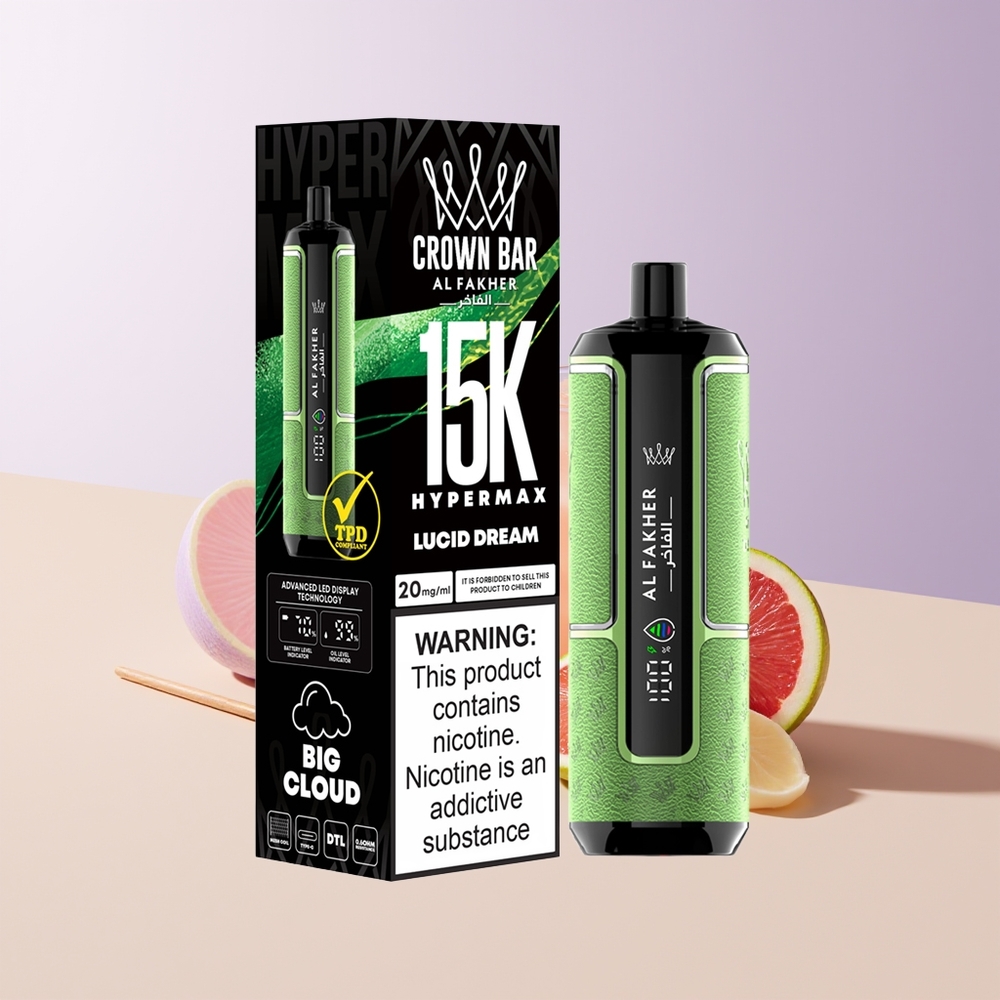 Al Fakher Crown Bar 15K Sueño Lúcido Por Mayor