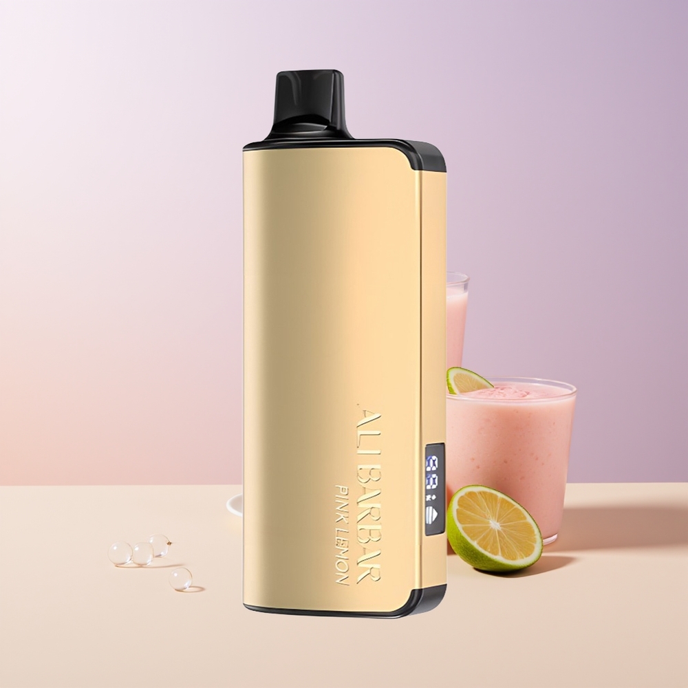 Alibarbar Ingot 9000 Puffs Vapeado Desechable Limón Rosa 2350mah Chile Por Mayor