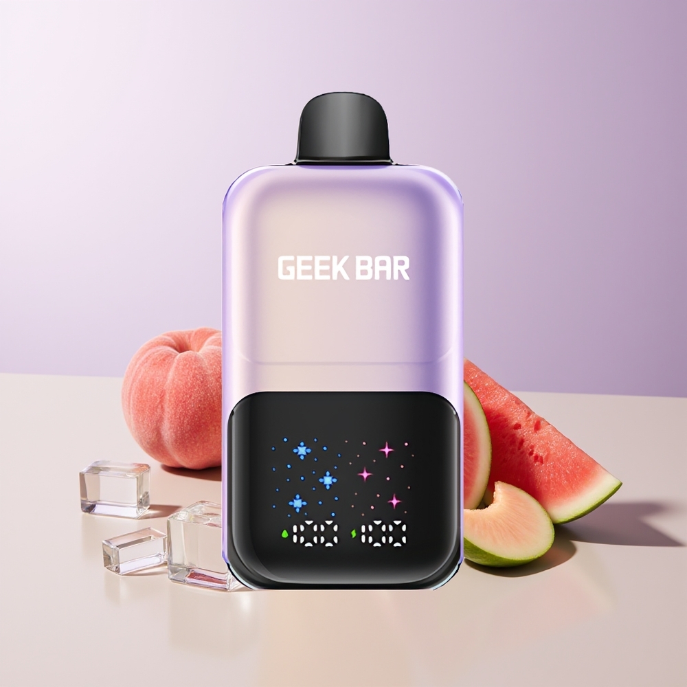 GEEK BAR 2GO 50000 Bocados Melocotón Mango Sandía Hielo Pantalla Interactiva Chile Por Mayor