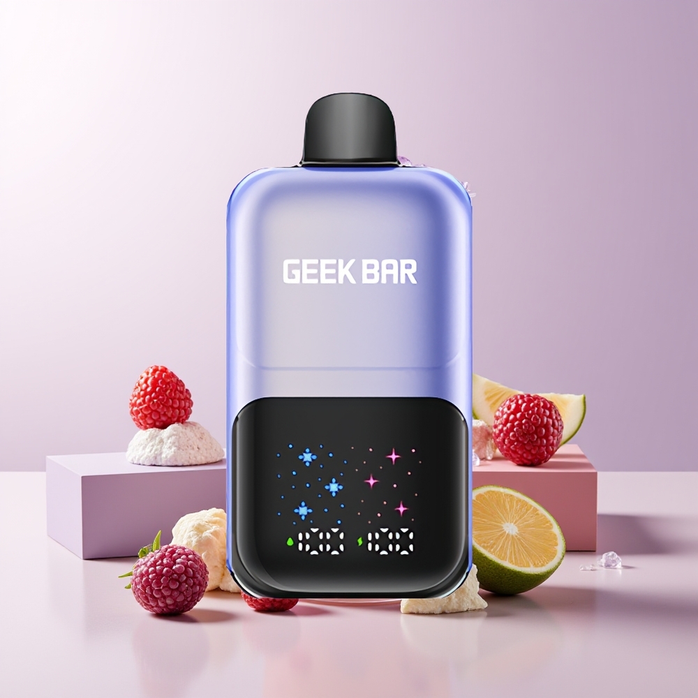 GEEK BAR 2GO 50000 Bocados Mezcla de Bayas Heladas Pantalla Interactiva Chile Por Mayor