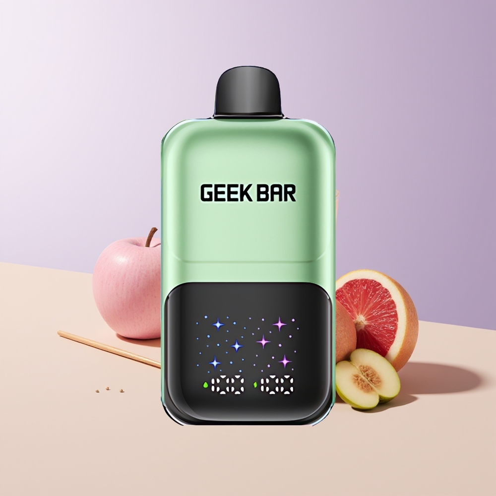 GEEK BAR 2GO 50000 Puffs Doble Manzana A&B Pantalla Interactiva Chile Por Mayor