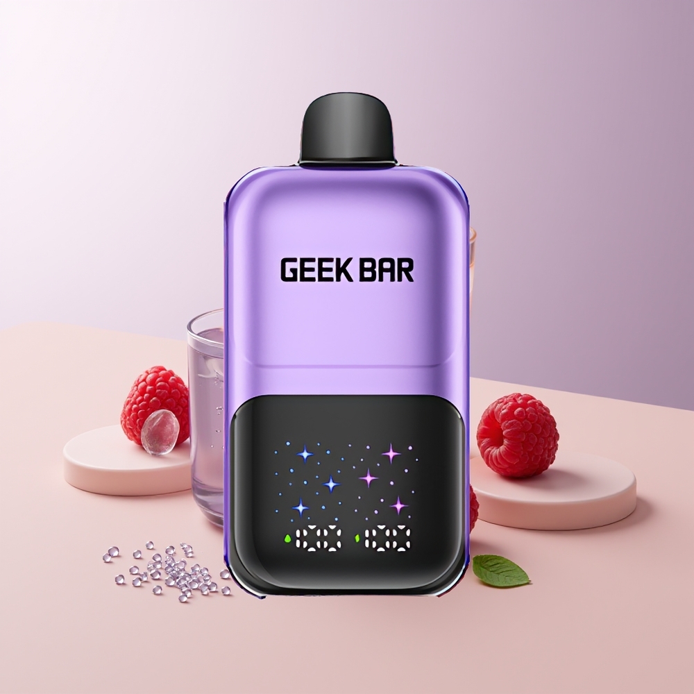 GEEK BAR 2GO 50000 Puffs Uva & Frambuesa Pantalla Interactiva Chile Por Mayor