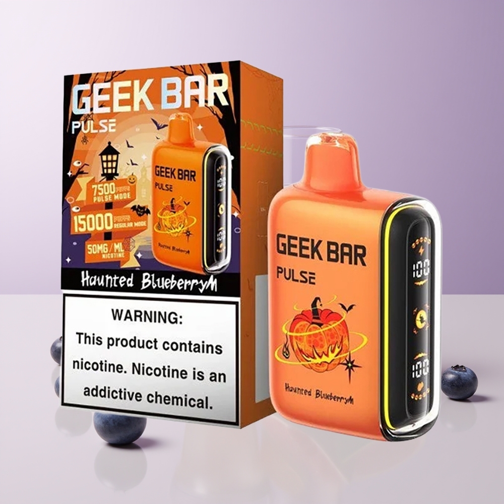 GEEK BAR Pulse 15000 Bocados Sabor Calabaza Halloween Chile Por Mayor