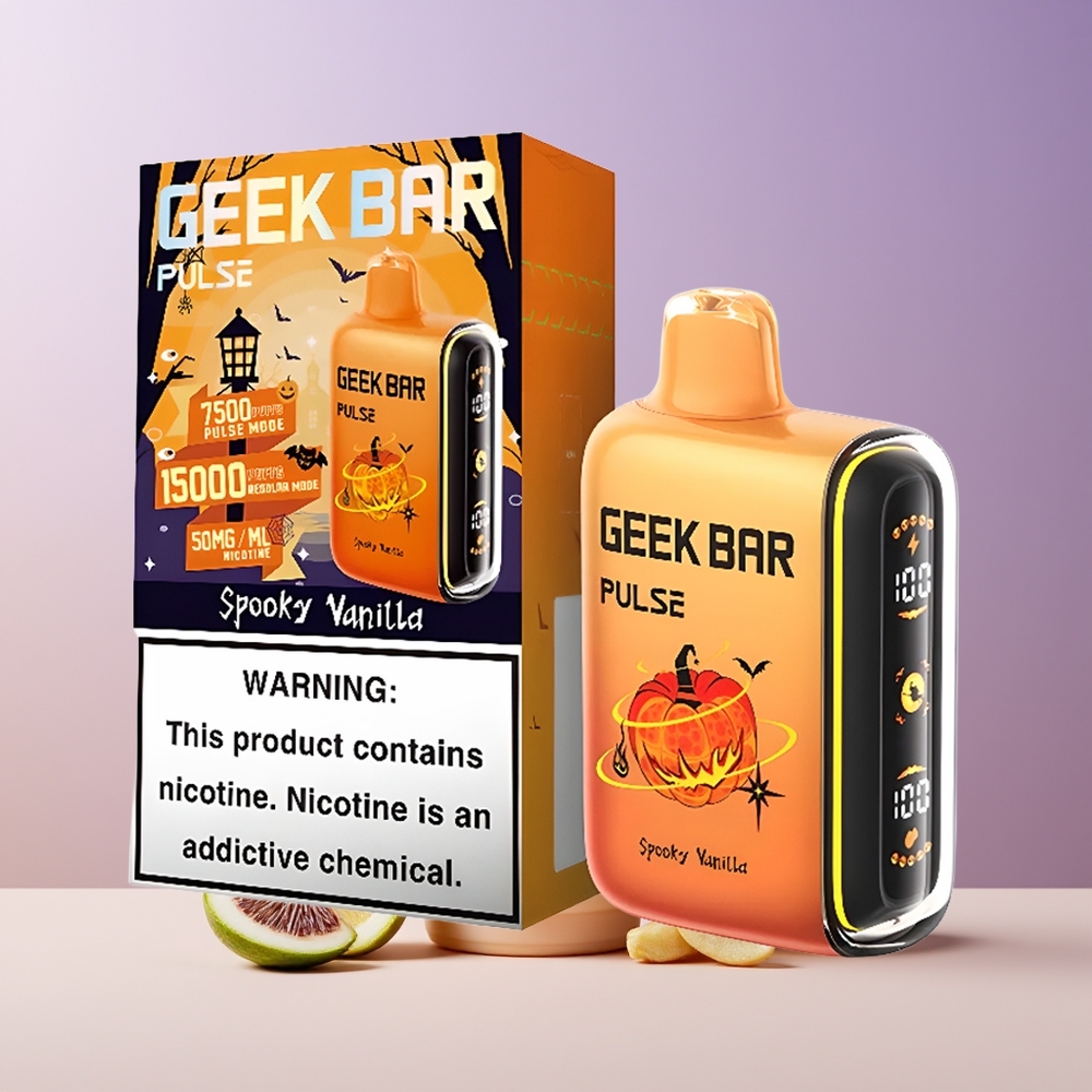 GEEK BAR Pulse 15000 Bocados Sabor Calabaza Halloween Chile Por Mayor