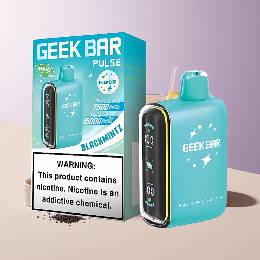GEEK BAR Pulse 15000 Bocanadas Sabor Menta Chile Por Mayor