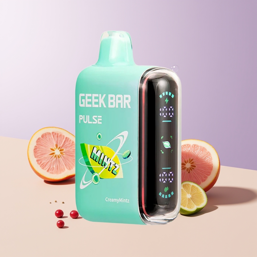 GEEK BAR Pulse 15000 Bocanadas Sabor Menta Chile Por Mayor