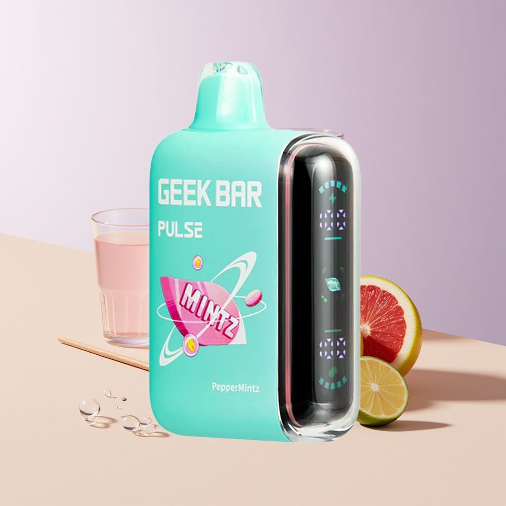 GEEK BAR Pulse 15000 Bocanadas Sabor Menta Chile Por Mayor