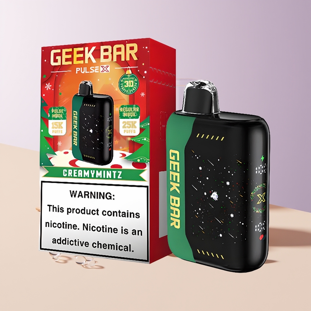 GEEK BAR Pulse X 25000 Bocas Sabor Navideño Chile Por Mayor