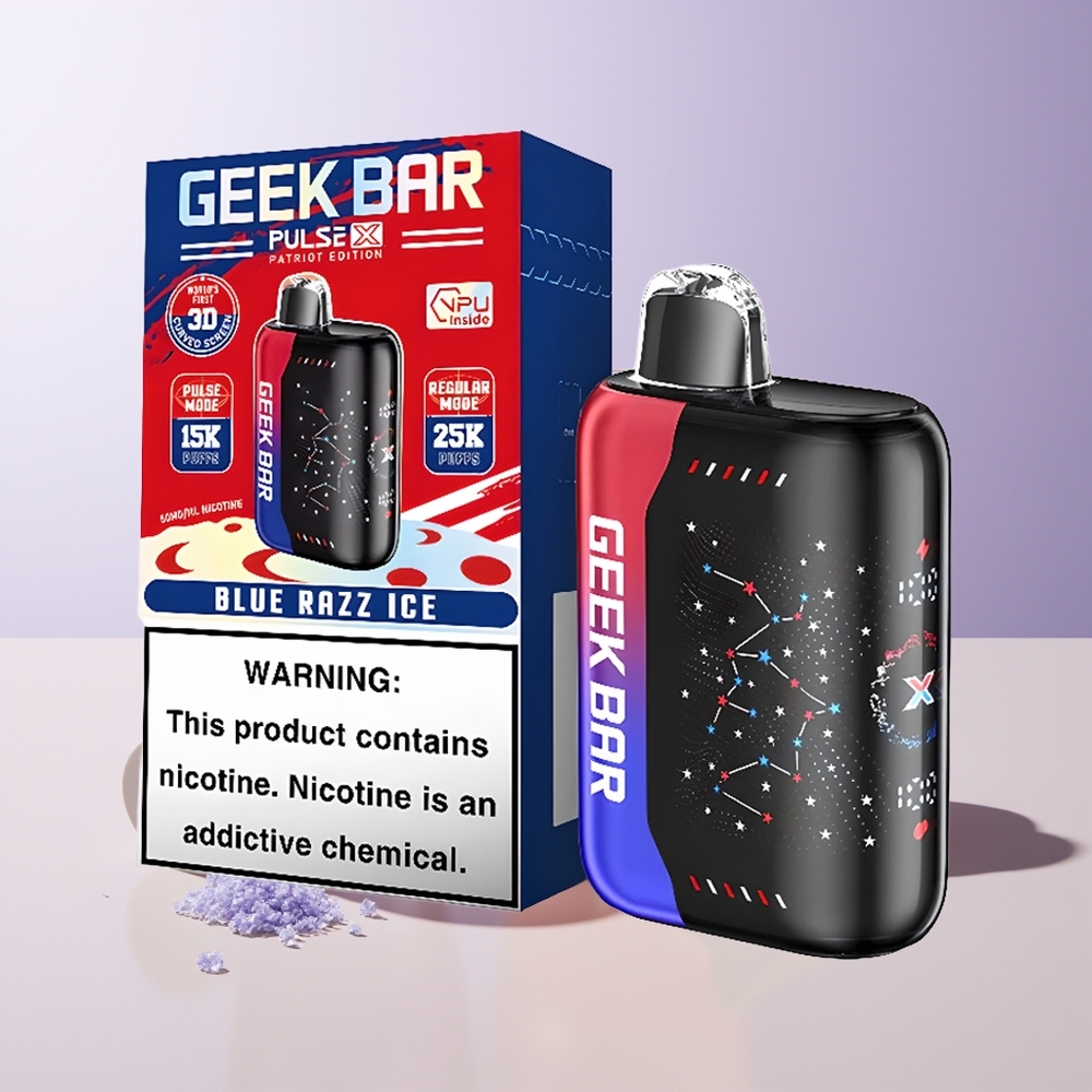 GEEK BAR Pulse X 25000 Boquillas Edición Patriota Chile Por Mayor