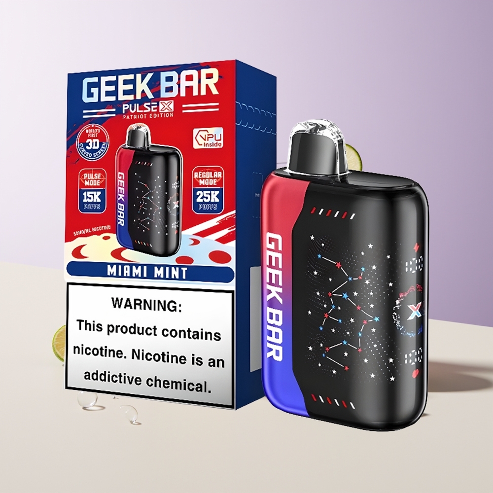 GEEK BAR Pulse X 25000 Boquillas Edición Patriota Chile Por Mayor