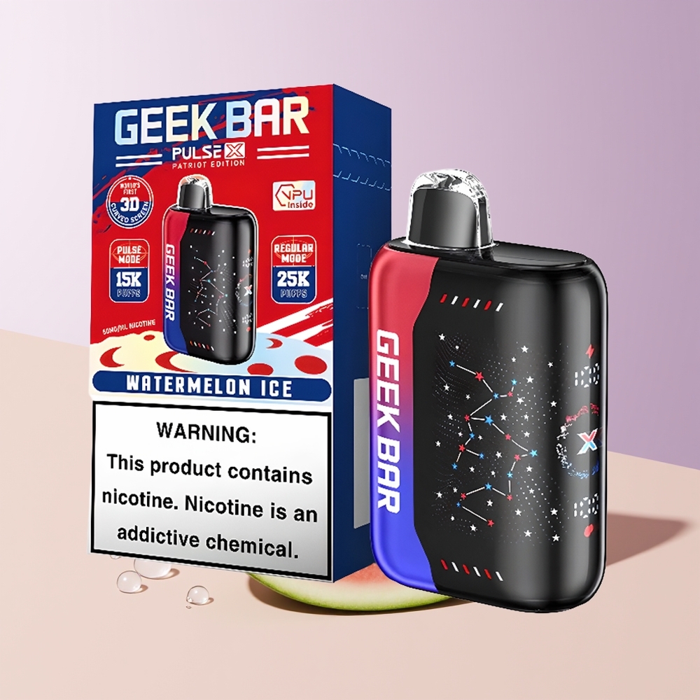 GEEK BAR Pulse X 25000 Boquillas Edición Patriota Chile Por Mayor