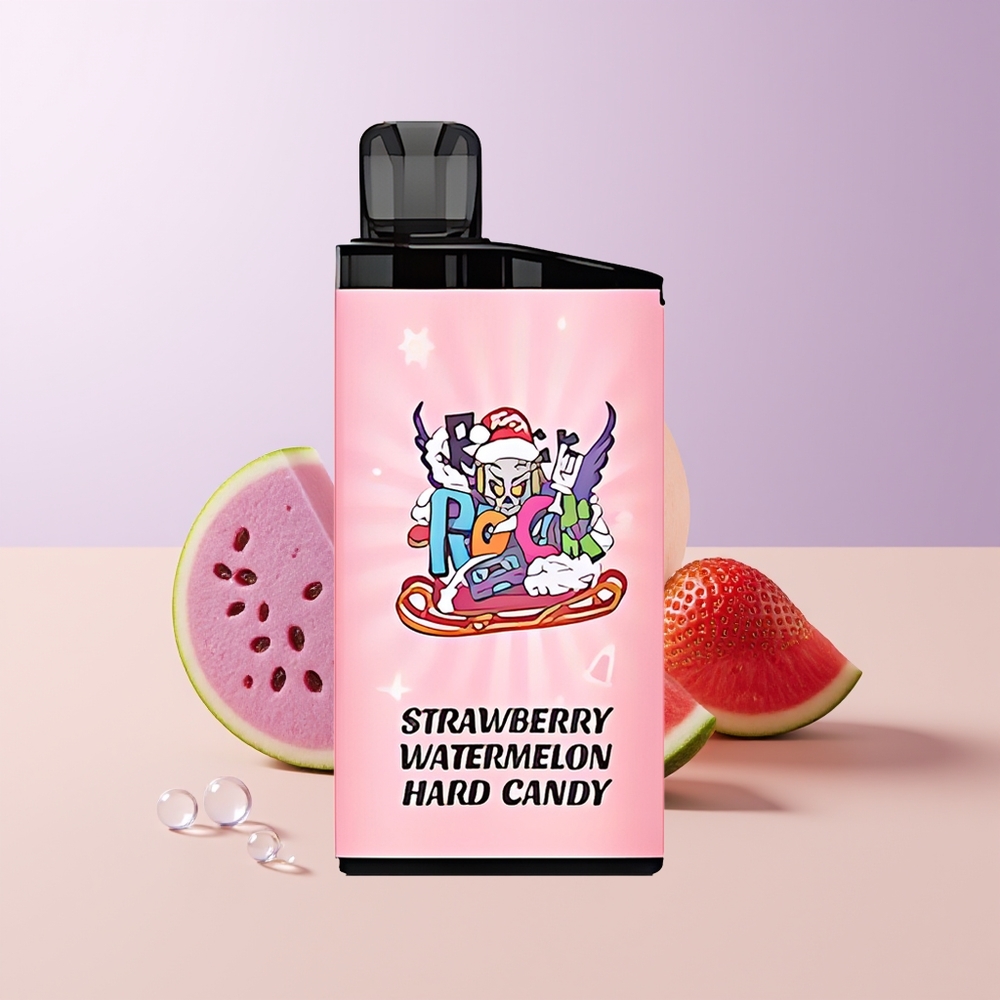 IGET Bar 3500 Puffs Vape Desechable Fresa Sandía Caramelo Duro 1400 mAh Chile Por Mayor