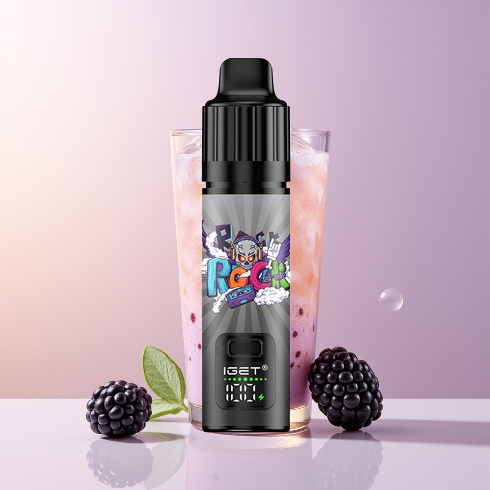 IGET BAR PLUS S3 POD 10000 Puffs Zarzamora Helado 18ml E-liquid Chile Por Mayor