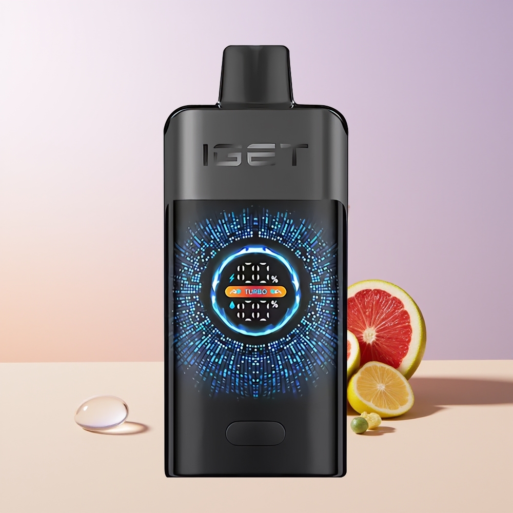 IGET ONE 12000 Puffs Bosque Negro Pantalla Curva Grande a Color Chile Por Mayor
