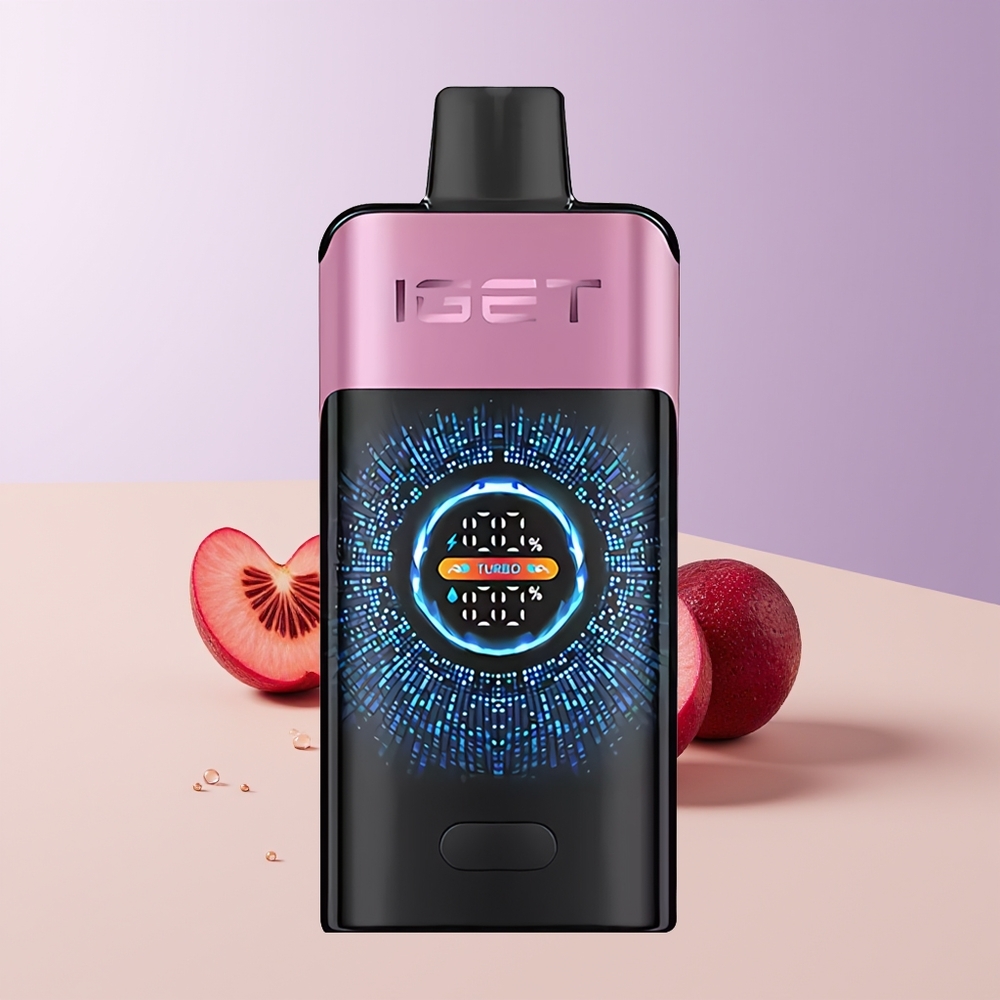 IGET ONE 12000 Puffs Monstruo Cereza Pantalla Curva Grande a Color Chile Por Mayor
