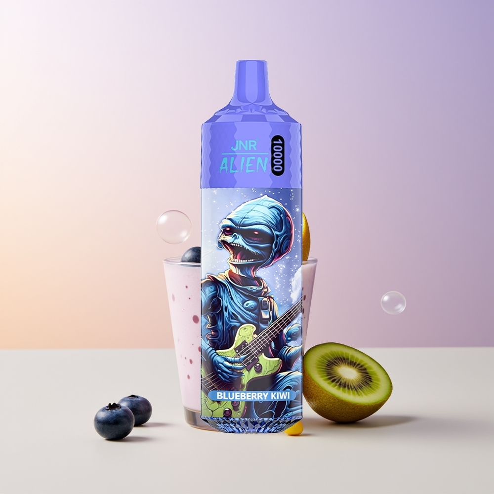 JNR Alien 10000 Puffs Arándano Kiwi Luz LED Chile Por Mayor