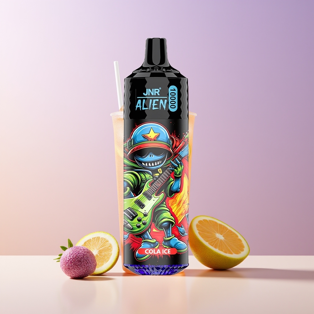 JNR Alien 10000 Puffs Cola Helada Luz LED (RGB) Chile Por Mayor