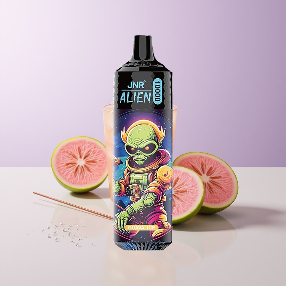 JNR Alien 10000 Puffs Guava Hielo RGB Chile Por Mayor