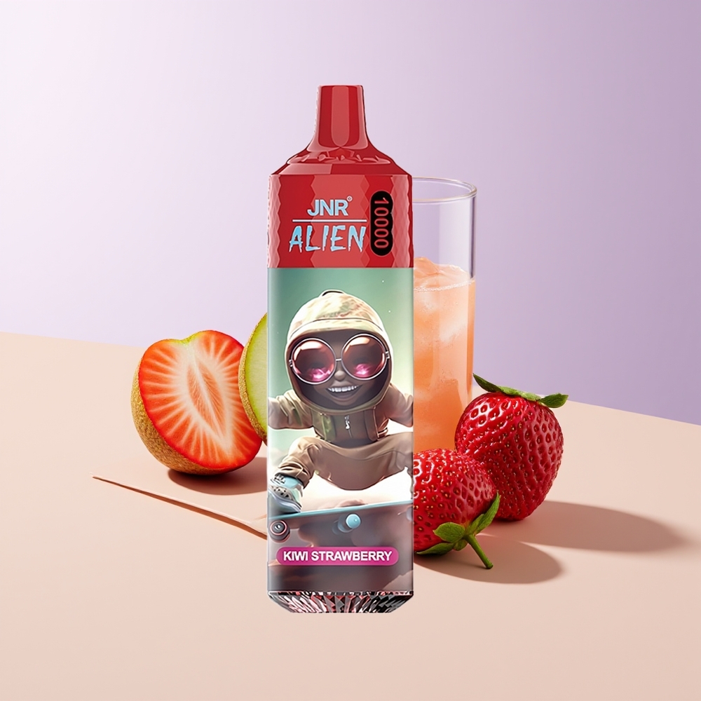 JNR Alien 10000 Puffs Kiwi Fresa LED Chile Por Mayor
