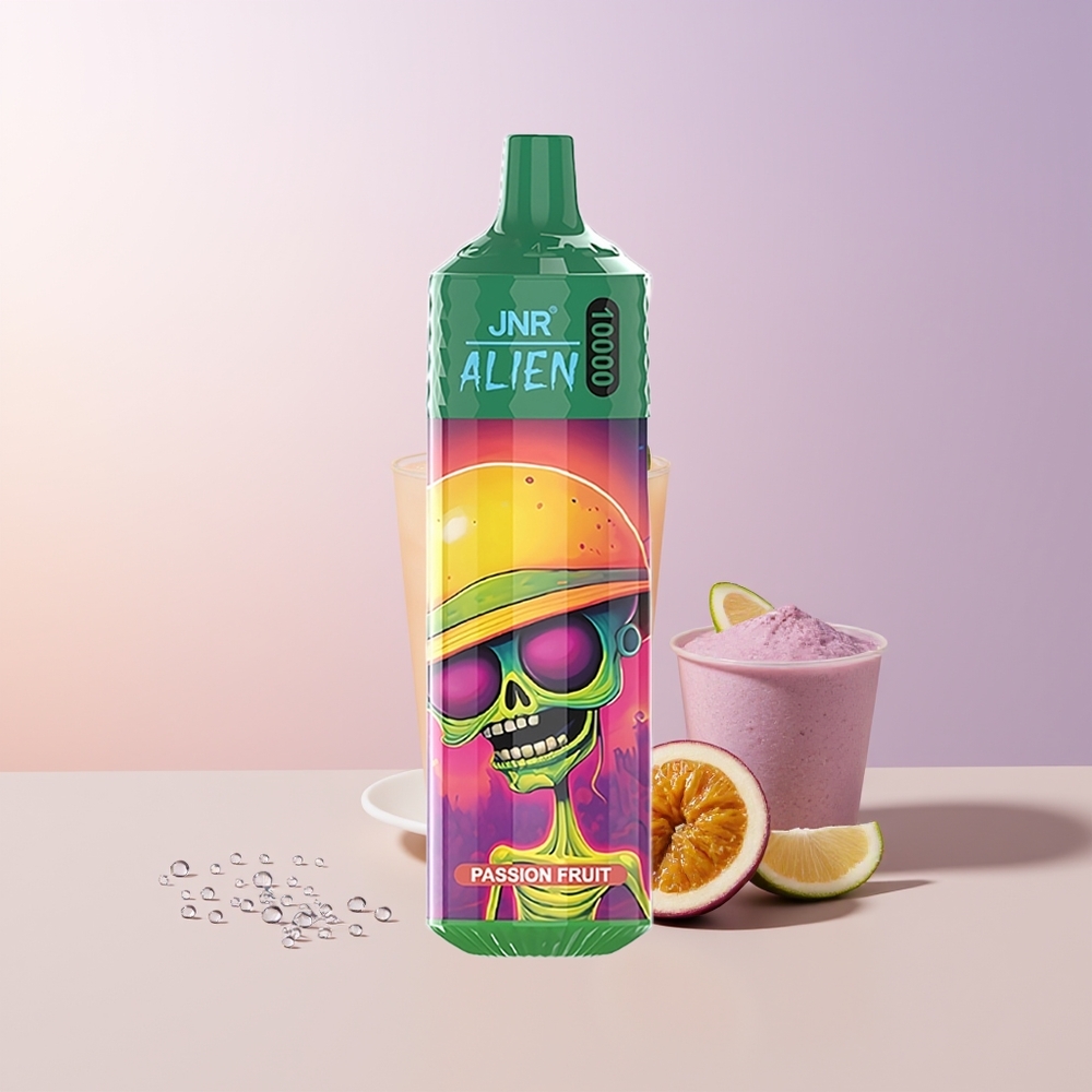 JNR Alien 10000 Puffs Sabor Maracuyá LED RGB Chile Por Mayor