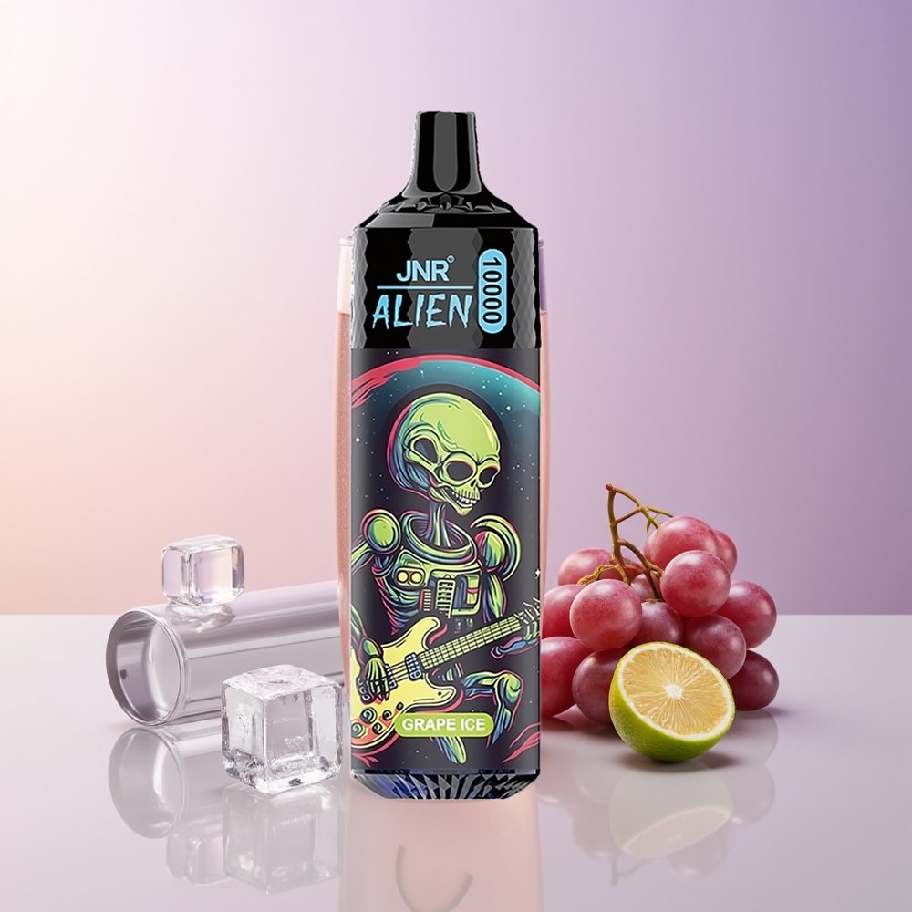 JNR Alien 10000 Puffs Vape Uva Hielo LED RGB Chile Por Mayor