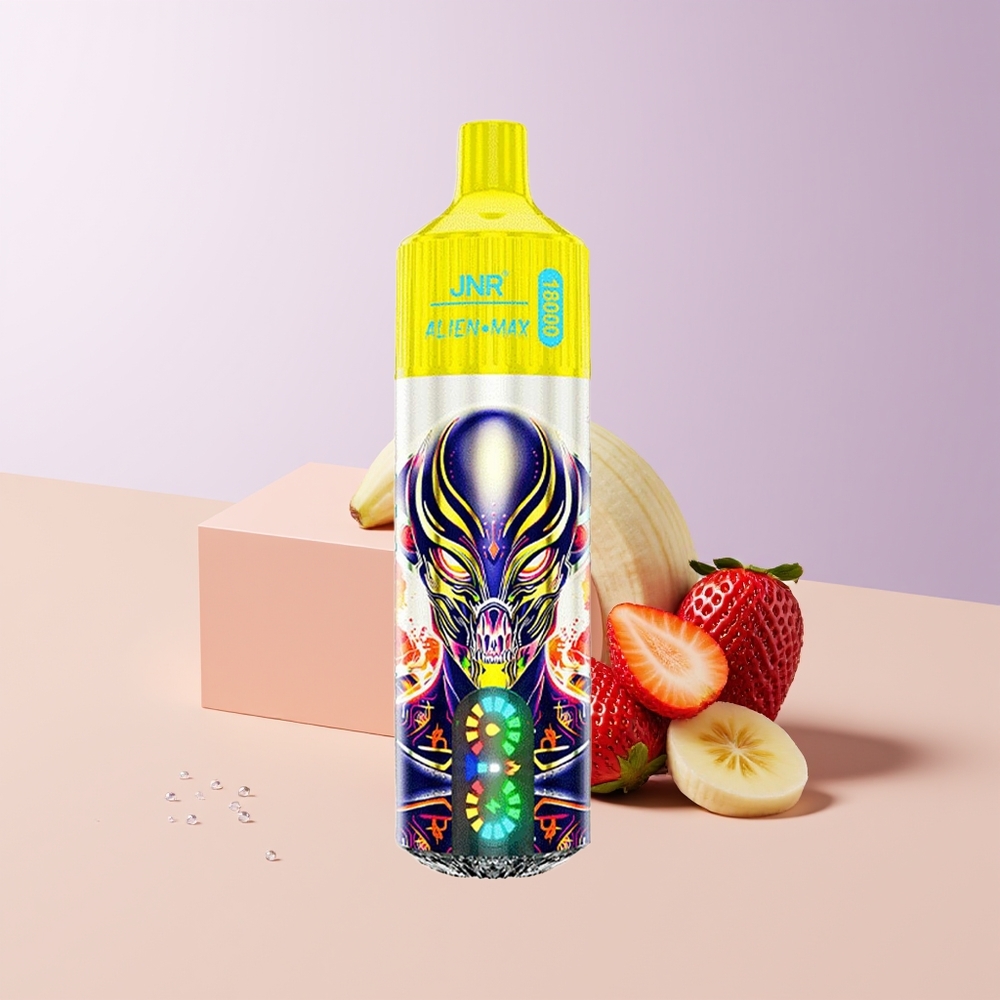JNR Alien Max 18000 Puffs Fresa Plátano Dual Mesh Chile Por Mayor