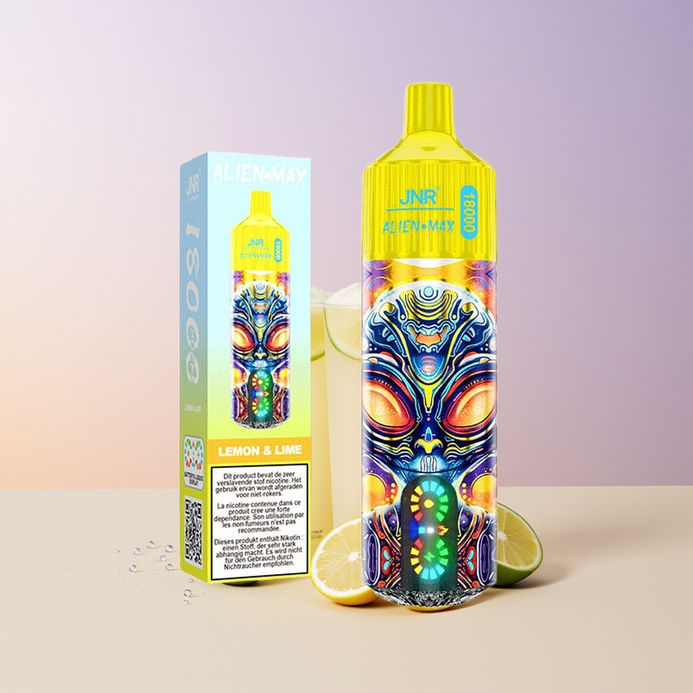 JNR Alien Max 18000 Puffs Limón & Lima 28ml Chile Por Mayor