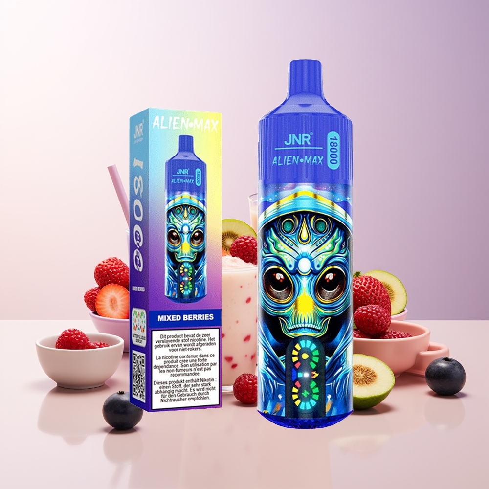 JNR Alien Max 18000 Puffs Mezcla de Bayas 28ml Chile Por Mayor